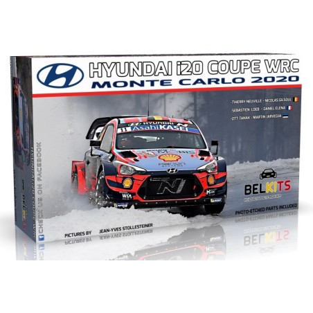 Hyundai i20 Coupe WRC Monte Carlo Rally 2020 -  Belkits (1/24)