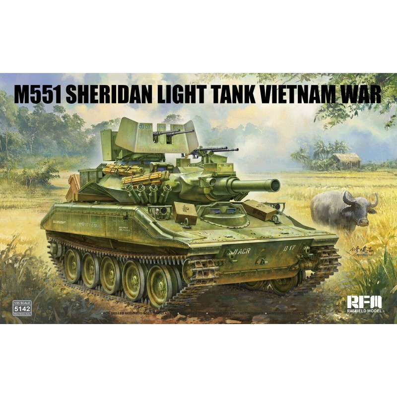M551 Light Tank Sheridan (Vietnam War)  -  RFM (1/35)