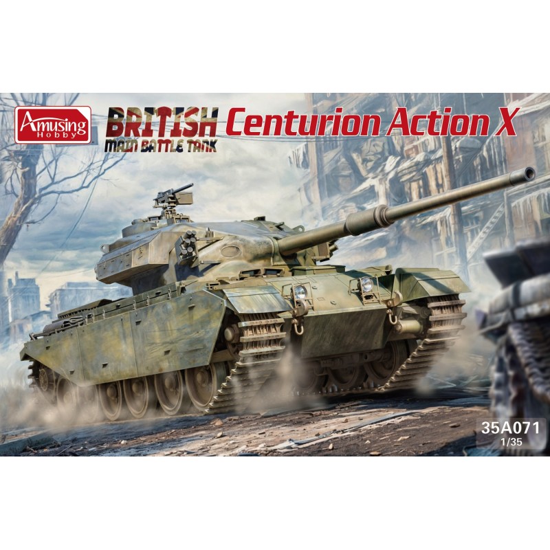 British Centurion Action X MBT  -  Amusing Hobby (1/35)