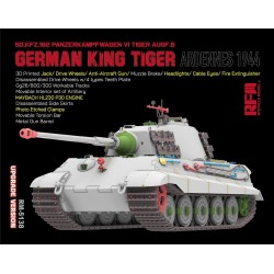 Sd.Kfz.182 Pz.Kpfw.VI Ausf.B German King Tiger Ardennes 1944 (Upgrade Version)  -  RFM (1/35)