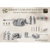 German 7.5cm Anti-Tank Gun PaK 40 w/Winter Artillery Crew  -  Border (1/35)