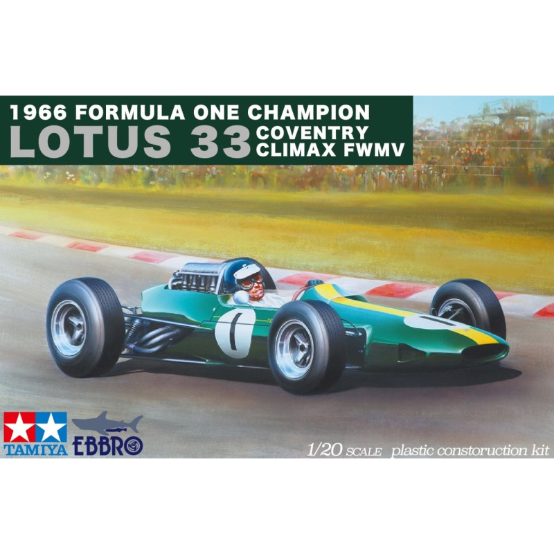 Lotus 33  Coventry Climax FWMV  -  Ebbro (1/20)