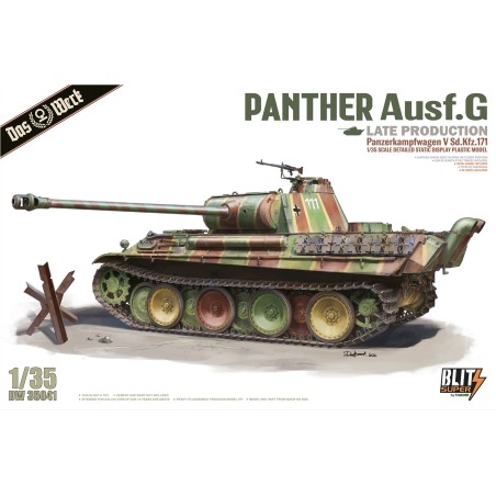 Pz.Kpfw.V Sd.Kfz.171 Ausf.G Panther Late Production  -  Das Werk (1/35)