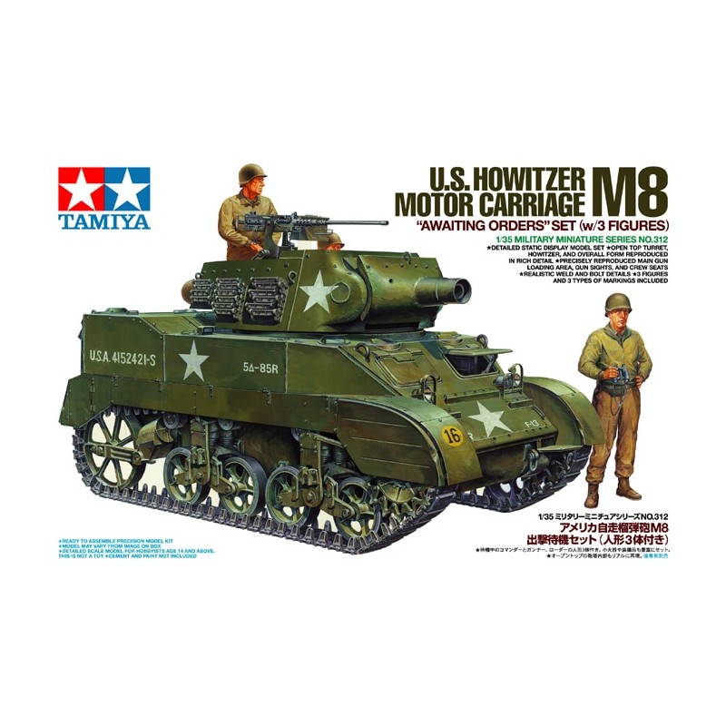M8 U.S. Howitzer Motor Carriage  -  Tamiya (1/35)