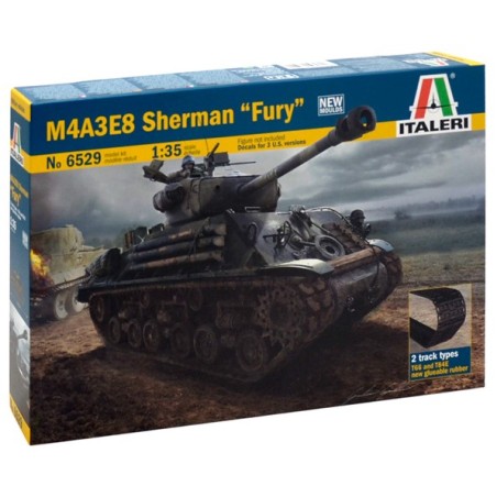 M4A3E8 Sherman "Fury"  -  Italeri (1/35)