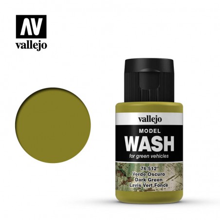 Vallejo Model Wash 35ml  -  Dark Green