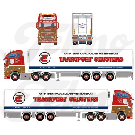 Volvo FH 5 Globetrotter [Ronny Ceusters] - Tekno (1/50)