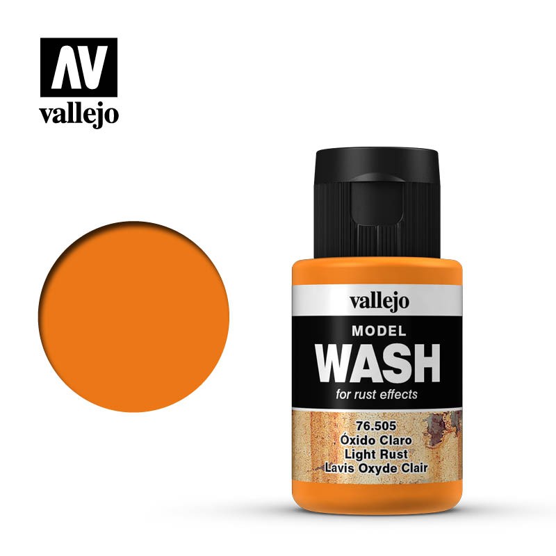 Vallejo Model Wash 35ml  -  Light Rust