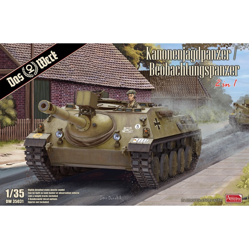 Kanonenjagdpanzer / Beobachtungspanzer [2in1]  -  Das Werk (1/35)