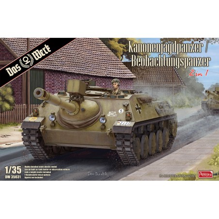 Kanonenjagdpanzer / Beobachtungspanzer [2in1]  -  Das Werk (1/35)