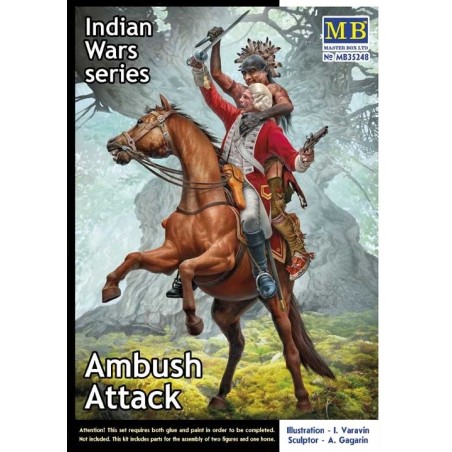 Indian War Series "Ambush Attack"  -  Master Box (1/35)