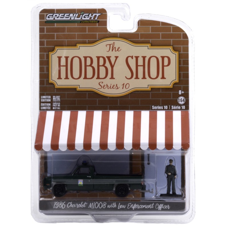 [The Hobby Shop Series 10]  1986 Chevrolet M1008  -  Greenlight (1/64)