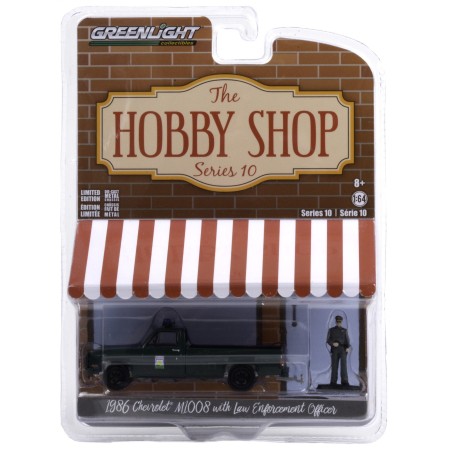[The Hobby Shop Series 10]  1986 Chevrolet M1008  -  Greenlight (1/64)