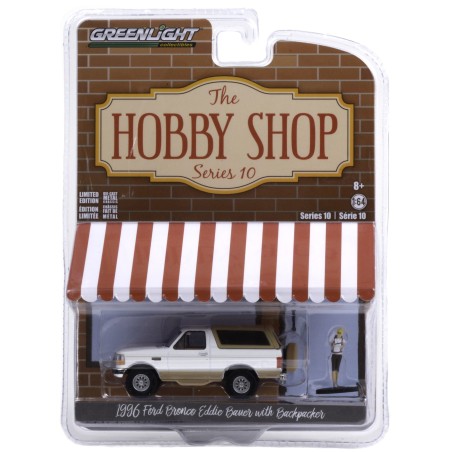 [The Hobby Shop Series 10]  1996 Ford Bronco  -  Greenlight (1/64)
