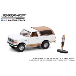 [The Hobby Shop Series 10]  1996 Ford Bronco  -  Greenlight (1/64)