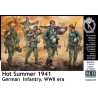 Hot Summer 1941. German Infantry, WWII era  -  Master Box (1/35)