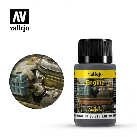 Vallejo Weathering Effects 40ml  -  Engine Grime