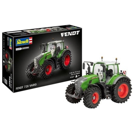Fendt 728 Vario Tractor [Click System] -  Revell (1/20)