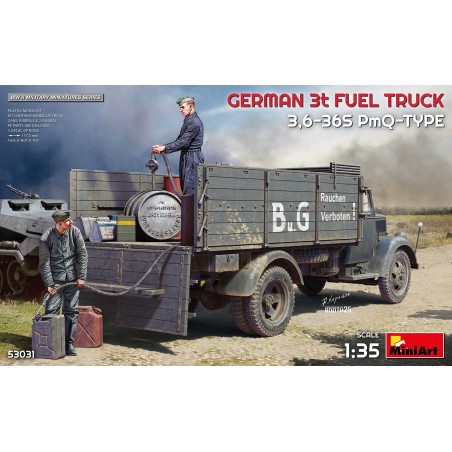 Opel Blitz 3t Fuel Truck 3,6-36S PmQ-Type  -  MiniArt (1/35)
