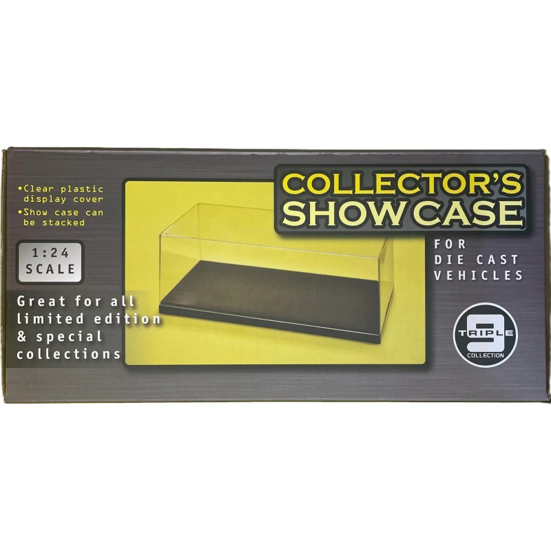 Vitrine en plastique transparent 1/24  [Triple 9]