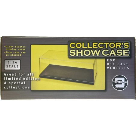 Vitrine en plastique transparent 1/24  [Triple 9]