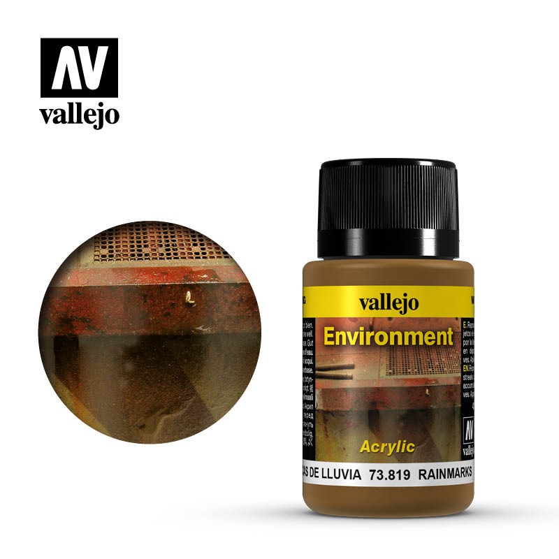 Vallejo Weathering Effects 40ml  -  Rain Marks