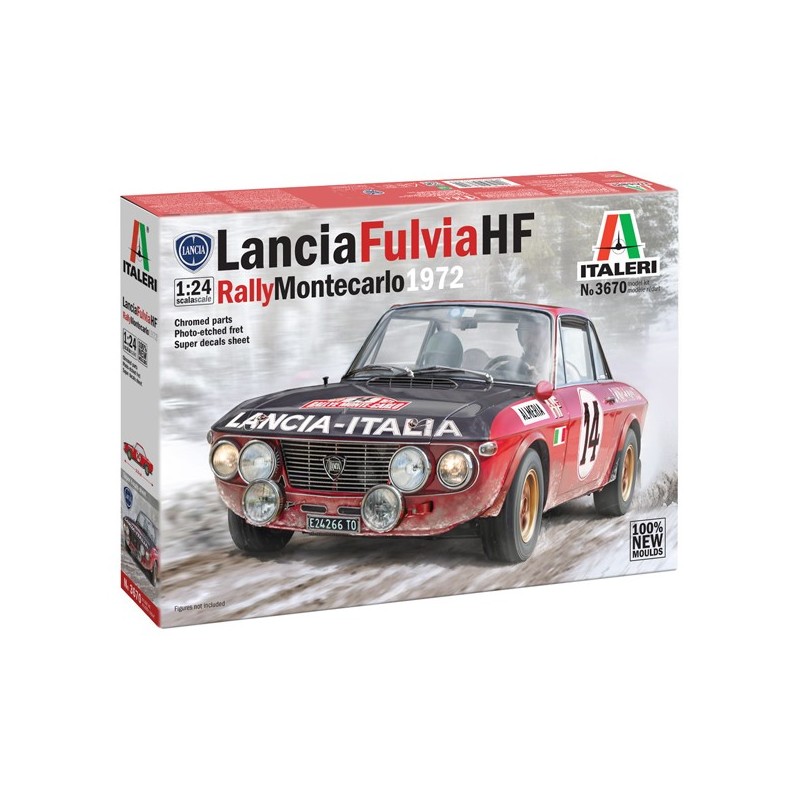Lancia Fulvia HF Rally Monte Carlo 1972 -  Italeri (1/24)
