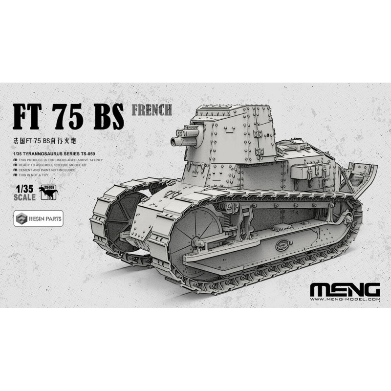 Renault FT 75 BS  -  Meng (1/35)