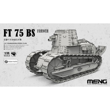 Renault FT 75 BS  -  Meng (1/35)