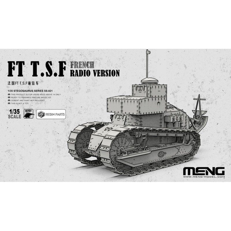 Renault FT T.S.F. Radio Version  -  Meng (1/35)