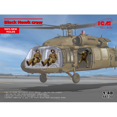 Black Hawk Crew   -  ICM (1/48)