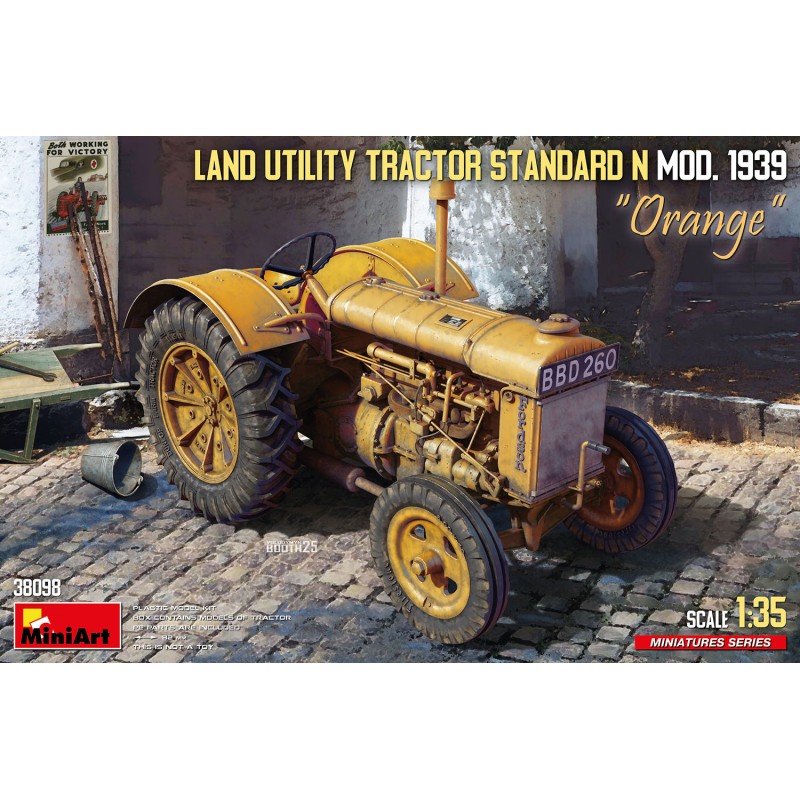 Fordson N Mod. 1939 Land Utility Tractor Standard  -  MiniArt (1/35)