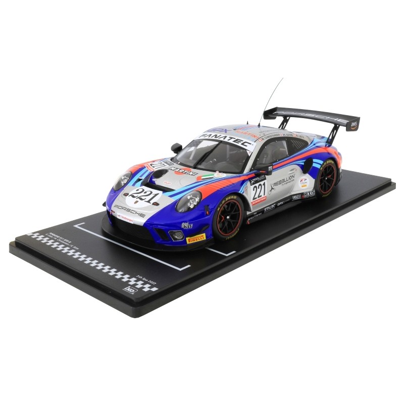 Porsche 911 GT3 R N°221 24h Spa 2022 GPX Martini Racing  -  IXO (1/18)