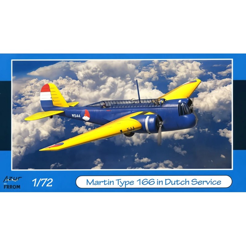 Martin B-10 Type 166 In Dutch Service  -  Azur Frrom (1/72)