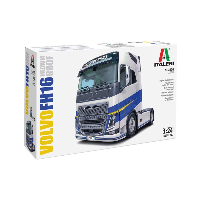 Volvo FH16 [Medium Roof]  -  Italeri (1/24)