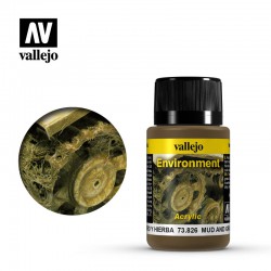 Vallejo Weathering Effects 40ml  -  Mud & Grass Light