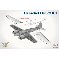 Henschel Hs129 B-2 with Interior  -  Takom (1/48)