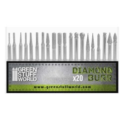 Diamantfreesset met 20 tips...