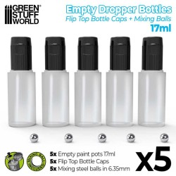 Empty Dropper Bottles 17ml...