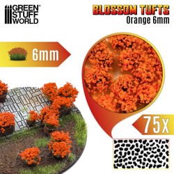 Büschel Orange Blüten [6 mm] - Green Stuff World