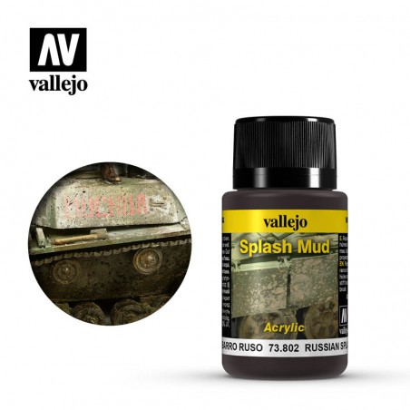 Vallejo Weathering Effects 40ml  -  Russian Splash Mud