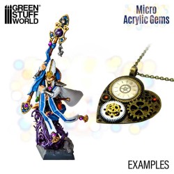 Acrylic Micro Gems - Green Stuff World