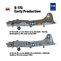 Boeing B-17G Early Production  -  HK Models (1/48)