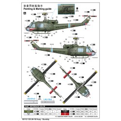UH-1B Huey – Gunship  -  Trumpeter (1/35)
