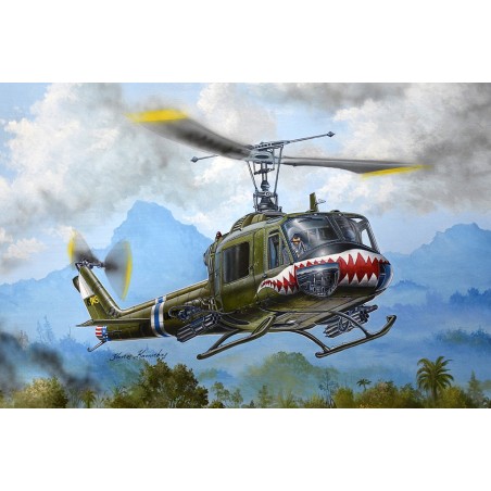 UH-1B Huey – Gunship  -  Trumpeter (1/35)