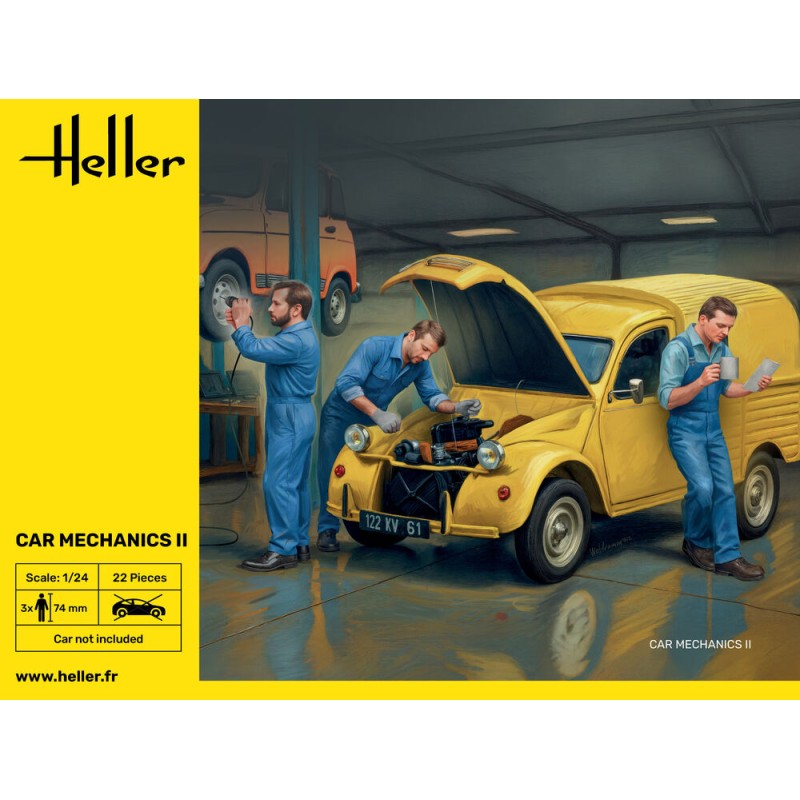 Car Mechanics II  -  Heller (1/24)