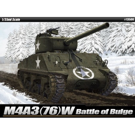 M4A3 76mm "Battle of the Bulge"  -  Academy (1/35)