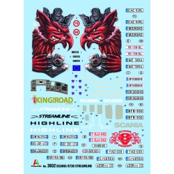 Scania R730 Streamline Highline Cab  -  Italeri (1/24)