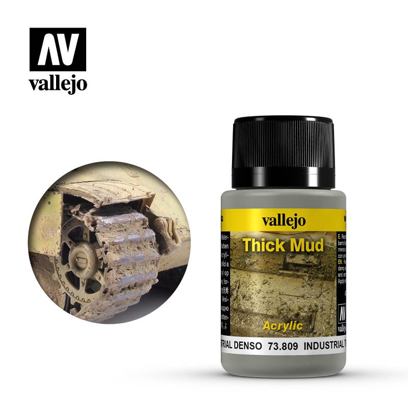 Vallejo Weathering Effects 40ml  -  Industrial Mud