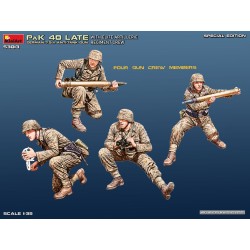 PaK 40 Late w/Elite Artillerie Regiment Crew  -  MiniArt (1/35)